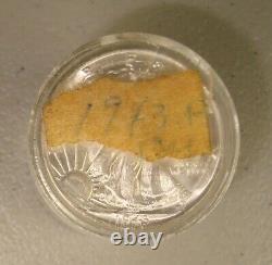 Original 1943 $10 Walking Liberty Silver Half Dollar Roll Ch to Gem Uncirculated