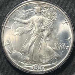 PQ PCGS MS64 Old Rattler Holder 1944 Walking Liberty Silver Half Dollar PQ PCGS MS64 Old Rattler Holder 1944 Walking Liberty Silver Half Dollar