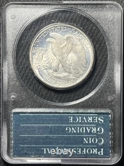 PQ PCGS MS64 Old Rattler Holder 1944 Walking Liberty Silver Half Dollar