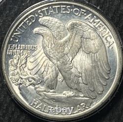 PQ PCGS MS64 Old Rattler Holder 1944 Walking Liberty Silver Half Dollar