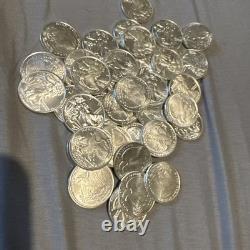 Pure Silver. 999 Bullion Walking Liberty 1/4 oz round coin. Lot of 10