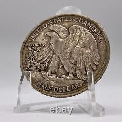 RARE 1938 D Walking Liberty Half Dollar