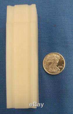 ROLL 50.999 SILVER 1/10th OZ. WALKING LIBERTY SILVER ROUNDS 5 TROY OZ. TOTAL