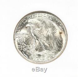 Raw 1947 Walking Liberty 50C NGC Certified MS65 Silver Half Dollar Coin