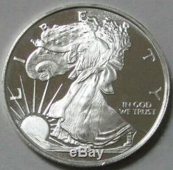 Roll Of (20) 1/2 Oz 999 Fine Silver Walking Liberty Rounds 10 Oz Total