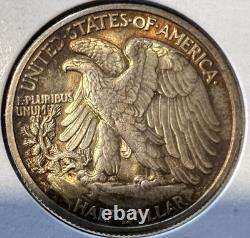 SUPER TONER GEM 1942-P Walking Liberty Half Dollar Strong MS++ Features 50C 90%