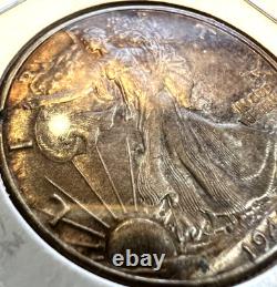 SUPER TONER GEM 1942-P Walking Liberty Half Dollar Strong MS++ Features 50C 90%