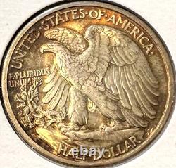 SUPER TONER GEM 1942-P Walking Liberty Half Dollar Strong MS++ Features 50C 90%