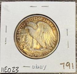SUPER TONER GEM 1942-P Walking Liberty Half Dollar Strong MS++ Features 50C 90%