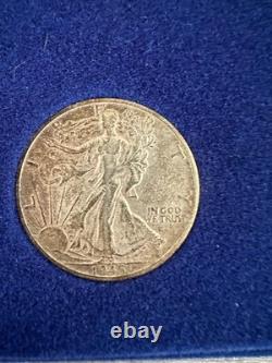 Silver Walking Liberty Half Dollar Collection 90% Silver with Certificate