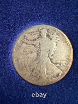 Silver Walking Liberty Half Dollar Collection 90% Silver with Certificate