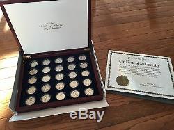 Silver Walking Liberty Half Dollar Complete Set Collection 1916 1947 25 COINS