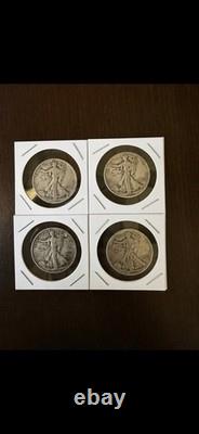 Silver Walking Liberty Half Dollar Lot
