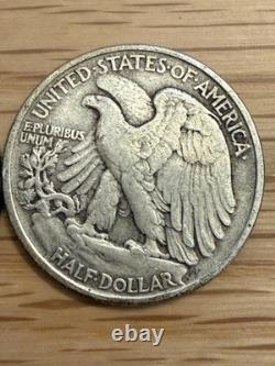 Silver Walking Liberty Half Dollar Lot Of 5 1936-s 1942-D 1943 X2 1944 Coin