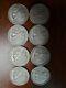 Silver Walking Liberty Half Dollar Lot Of 8 Coin Fine Au Xf Condition Coins