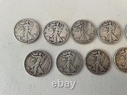 Standing Walking Liberty Half Dollar Lot