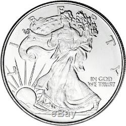TWENTY (20) 1/2 oz Highland Mint Silver Round Walking Liberty. 999 Roll of 20