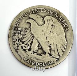 TWO U. S. Walking Liberty Silver Half Dollars- 1920-D PCGS VF 20, 1921-S Raw