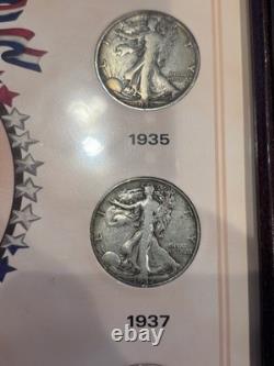 The Silver Walking Liberty Half Dollar Collection 1929 1947