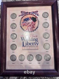 The Silver Walking Liberty Half Dollar Collection 1929 1947 The Silver Walking Liberty Half Dollar Collection 1929 1947