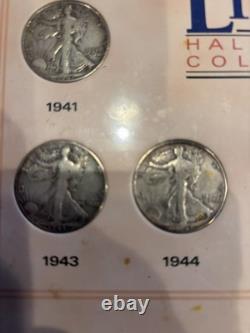 The Silver Walking Liberty Half Dollar Collection 1929 1947