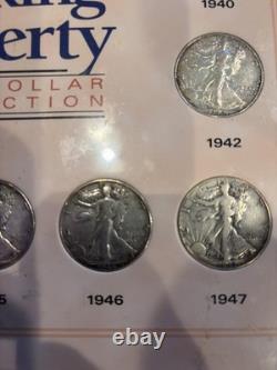 The Silver Walking Liberty Half Dollar Collection 1929 1947
