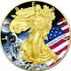 Usa Apollo-11 Moon American Silver Eagle 2019 Walking Liberty $1 Dollar Coin G