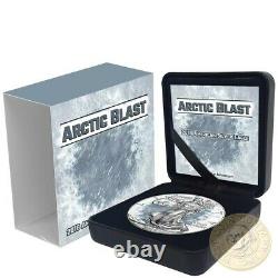 USA ARCTIC BLAST American Silver Eagle 2018 Walking Liberty $1 Dollar Coin 1 oz