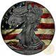 Usa Old Glory American Silver Eagle 2018 Walking Liberty $1 Dollar Coin 1 Oz