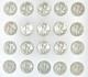 U. S. Silver Walking Liberty Half Dollar Roll Of 20 Coin