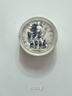 U. S. Silver Walking Liberty Half Dollar Roll Of 20 Coin
