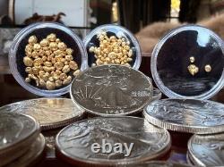 Uncirculated MS Walking Liberty Silver Coin & 24k Gold Bullion Estate Sale Lot