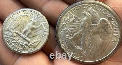 WALKING LIBERTY/WASHINGTON SILVER MS collectible silver coins