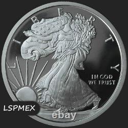 Walking Liberty American Eagle 2 oz. 999 Silver USA Made BU Bullion Round