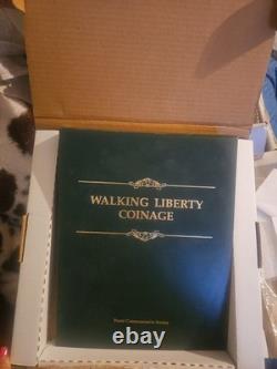Walking Liberty Coinage 1936-1947/1986-1997 24-Lot Silver Coin & Bullion Set