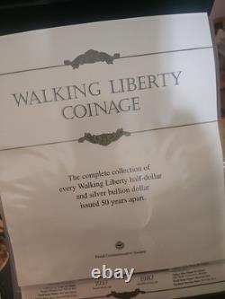Walking Liberty Coinage 1936-1947/1986-1997 24-Lot Silver Coin & Bullion Set