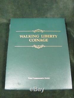 Walking Liberty Coinage PCS Set Walking Liberty Halves and Silver Eagles