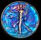 Walking Liberty Half Dollar 1939 D Monster Rainbow Toning Uncirculated 50c