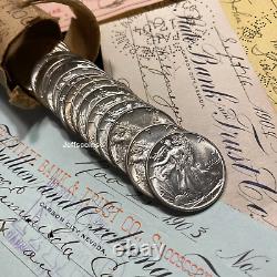 Walking Liberty Half Dollar BU from OBW Roll Rare? UNC+ MS Estate Lot