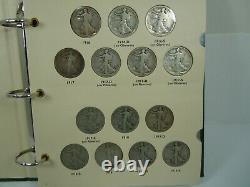 Walking Liberty Half Dollar Complete Full Set 1916-1947 Estate collection Silver