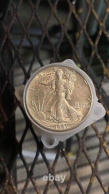 Walking Liberty Half Dollar Gem Bu Uncirculated 90% Silver Roll