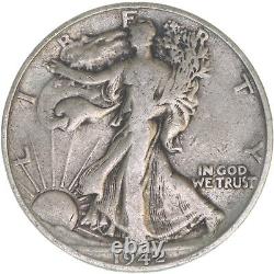 Walking Liberty Half Dollar Roll 90% Silver $10 Face 20 Mixed Date Coins