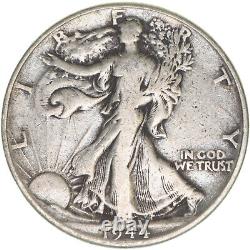 Walking Liberty Half Dollar Roll 90% Silver $10 Face 20 Mixed Date Coins