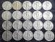 Walking Liberty Half Dollars $10 20-coin Roll (xf) In Tube 90% Silver