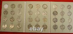 Walking Liberty Half Dollars 1916-36 New Harris Complete Folder Book Album Wl6