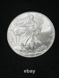 Walking Liberty Silver Dollar 1 Ounce Fine Silver 2005