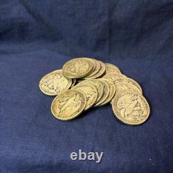 Walking Liberty Silver Half Dollars 90% Silver 1 Roll 20 Coins