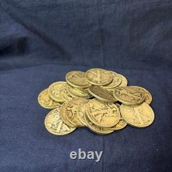 Walking Liberty Silver Half Dollars 90% Silver 1 Roll 20 Coins