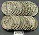 Walking Liberty Silver Half Dollars Coin Roll 20 Coins Dated 1918 To 1947 #w429
