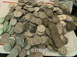 Walking Liberty roll 1916-1947 half dollar full roll 20 coins 90% Silver Lot2
